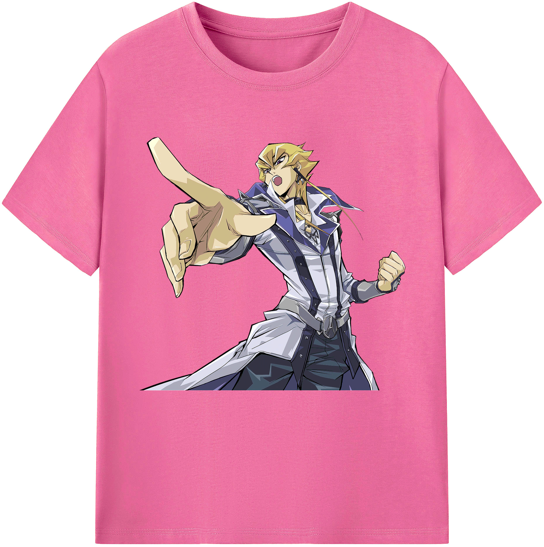 （画像用） 遊☆戯☆王 Yu-Gi-Oh! レディースカジュアルプリントTシャツ（綿100％）